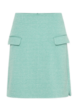 ICHI - Ihkate Jacquard Sk5 - Trumpas - Žalia
