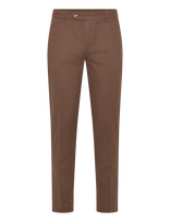 Lindbergh - Linen Club Pants - Klasikinės kelnės - Ruda