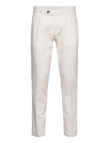 Lindbergh - Linen Club Pants - Klasikinės kelnės - Balta