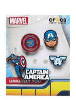 Crocs - Captain America 5Pck - Batų aksesuarai - Marga / raštuota