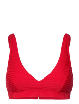 Rip Curl - Premium Surf D-Dd Deep V - Trikampis bikinio viršus - Raudona