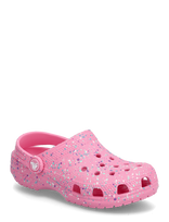 Crocs - Classic Paint Splatter Clog K - Klumpės - Rožinė