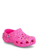 Crocs - Classic Paint Splatter Clog K - Klumpės - Rožinė