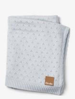 Elodie Details - Pointelle Blanket - Bermuda Blue - Kūdikių antklodė - Mėlyna