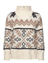 Kari Traa - Amelia Knit - Sportinis megztinis - Kreminė spalva