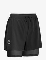 Daehlie - Shorts Run 2 In 1 Wmn - Treniruočių šortai - Juoda