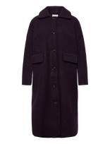 Kaffe Curve - Kcannelene Coat - Žieminis paltas - Violetinė