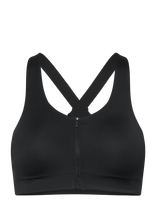 Casall - Impact Zip Sports Bra - Sportinė liemenė - Juoda