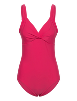 Speedo - Womens Shaping Cross Knot 1 Piece - Sportinis maudymosi kostiumėlis - Rožinė