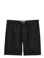 Gant - Relaxed Linen Ds Shorts - Laisvalaiko marškiniai - Juoda