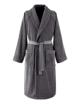 Ralph Lauren Home - Poloplay Bath Robe - Chalatas - Pilka