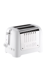 Dualit - Brødrister Lite - Skrudintuvas - Balta