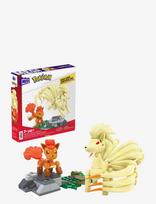 MEGA Pokémon - Pokémon Vulpix Evolution Set (145 Pieces) With 2 Poseable Action Figures For Kids - Konstrukcijos rinkiniai - Marga / raštuota
