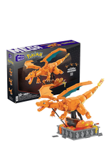 MEGA Pokémon - Pokémon Charizard Building Kit With Motion (1664 Pieces) For Collectors - Konstrukcijos rinkiniai - Marga / raštuota