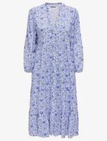ONLY - Onlmilana 7/8 Dress Wvn Noos - Iki kelių ir midi suknelės - Mėlyna