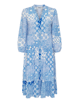 ONLY - Onlmilana 7/8 Dress Wvn Noos - Iki kelių ir midi suknelės - Mėlyna