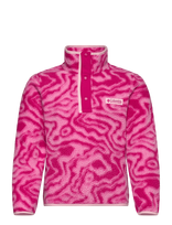 Columbia Sportswear - Helvetia Ii Printed Half Snap Fleece - Flisinė striukė - Rožinė