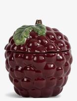 Byon - Skål Grape Med Låg - Serviravimo dubenėlis - Violetinė