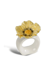 Byon - Servietring Poppy, 2-Pak - Servetėlių žiedai ir laikikliai - Smėlio