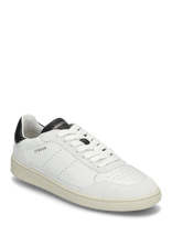Copenhagen Studios - Cph255 Leather Mix White/Black - Žemakulniai sportbačiai - Balta