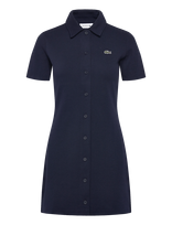 Lacoste - Dresses - Trumpa suknelė - Tamsiai mėlyna