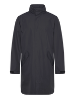 H2O - Rømø Logo Lw Rain Long Jacket - Lietpaltis - Juoda