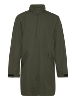 H2O - Rømø Logo Lw Rain Long Jacket - Lietpaltis - Žalia