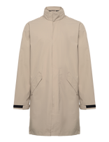 H2O - Rømø Logo Lw Rain Long Jacket - Lietpaltis - Smėlio