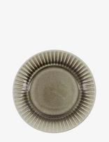 House Doctor - Cake Plate, Hdpleat, Grey, Brown - Torto lėkštės - Pilka