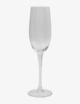 House Doctor - Champagne Glass, Hdrill, Clear - Šampano taurės - Nude