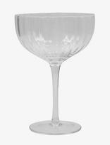 House Doctor - Cocktail Glass, Hdrill, Clear - Kokteilių taurė - Nude