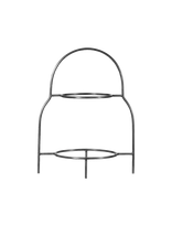 House Doctor - Plate Stand, Hdsana, Silver Finish - Stalo serviravimo rinkinys - Sidabro