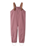 Name It - Nmnalfa08 Softshell Bib Pant Solid Fo - Minkštos kelnės - Rožinė