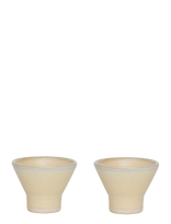 OYOY Living Design - Yuka Egg Cup - Pack Of 2 - Kiaušinių indelis - Smėlio