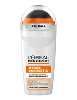 L'Oréal Paris - Men Expert Hydra Energetic Extreme Sport 48H Anti-Perspirant Deodorant Roll On 50 Ml - Rutulinis dezodorantas - Nude