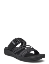 Merrell - Women's District 4 Slide - Black - Sportinės basutės ir šlepetės - Juoda