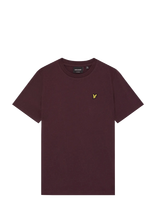 Lyle & Scott - Plain T-Shirt - Marškinėliai trumpomis rankovėmis - Burgundiška splava