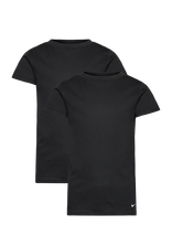 Nike - Nike Boys 2Pk Crew Undershirt - Marškinėliai trumpomis rankovėmis - Juoda