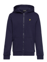 Lyle & Scott - Zip Through Hoodie - Džemperis - Tamsiai mėlyna