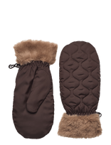 Becksöndergaard - Makara Puff Mittens - Kumštinės pirštinės - Ruda