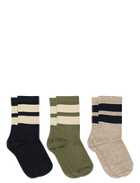 Mp Denmark - Anker Socks - 3-Pack - Kojinės - Rožinė
