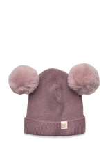 Mp Denmark - Bergen Hat - Pompons - Žieminė kepurė - Violetinė