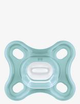 MAM - Mam Comfort 3-12M Silicone Neutral 1P - Čiulptukas - Mėlyna