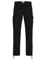 Jack & Jones - Jpstkane Barkley Cargo Pant Noos - Cargo kelnės - Juoda