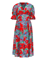 YAS - Yasfarron 2/4 Midi Dress S. - Show - Iki kelių ir midi suknelės - Raudona