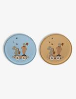 Nuuroo - Pil Pla Plate 2-Pack - Lėkštės - Marga / raštuota