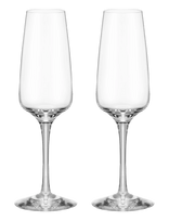Orrefors - Pulse Champagneglass 28Cl 2-Pack - Šampano taurės - Nude