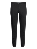 Lindbergh Black - Technical Stretch Pants - Combi Suit - Klasikinės kelnės - Juoda