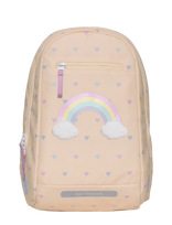 Beckmann Norway - Gym/Hiking Backpack, Yellow Heart - Kuprinė - Geltona