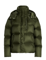 Polo Ralph Lauren - Water-Repellent Quilted Down Jacket - Paminkštinta striukė - Žalia